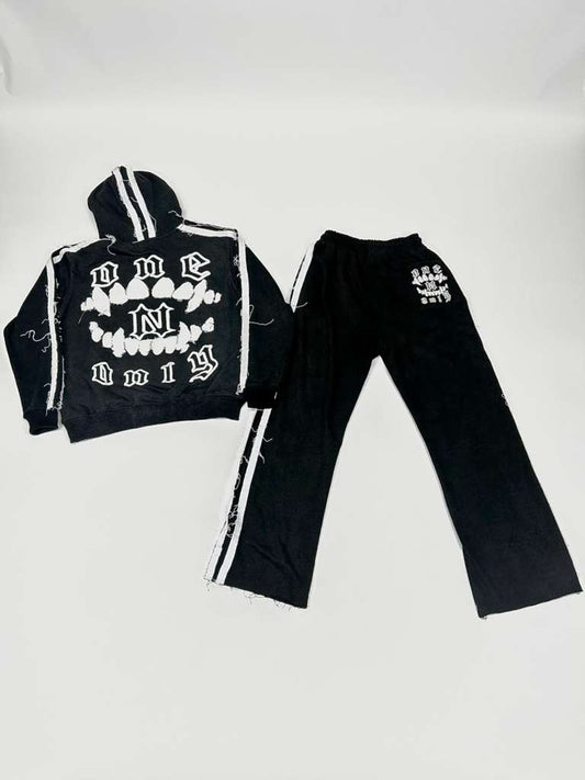 Black Sweat Suit