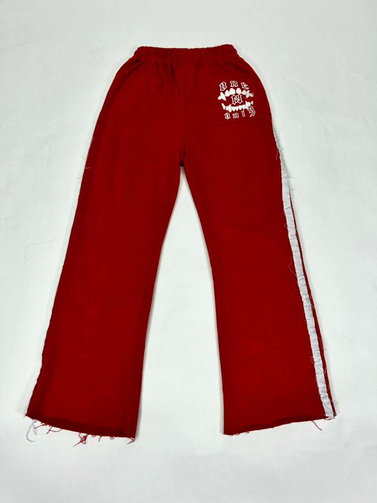 Red Sweat Suit