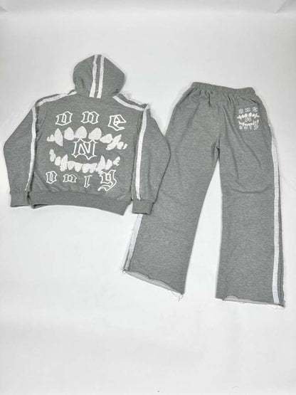 Gray Sweat Suit