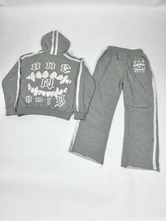 Gray Sweat Suit